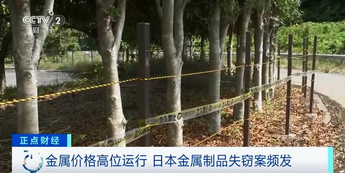 金属价格飞涨！日本金属制开云体育 Kaiyun.com 官网入口品失窃案频发两年内几乎翻倍(图2)