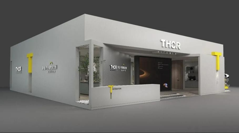 开云体育 开云平台THOR索而×广州建博会 不锈钢门墙柜一体化新品即将首秀首发！(图1)