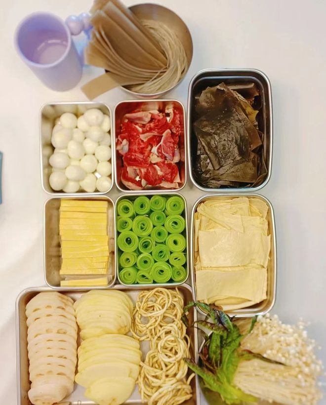 Kaiyun 开云让冰箱大3倍的秘密！399元到手5件！食品级不锈钢保鲜盒卖爆了！(图15)