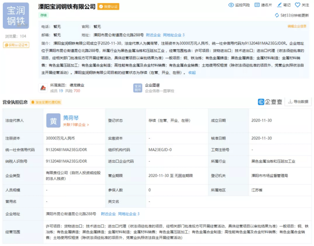 重磅!盘点20开云体育 开云官网20年新成立10家钢企!(图1) 重磅!盘点20开云体育 开云官网20年新成立10家钢企!(图1)