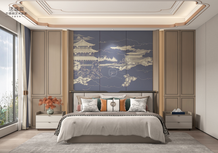 不锈钢定开云体育 Kaiyun.com 官网入口制装出清雅中式风法迪奥这套别墅案例简直美学范本!(图13) 不锈钢定开云体育 Kaiyun.com 官网入口制装出清雅中式风法迪奥这套别墅案例简直美学范本!(图13)