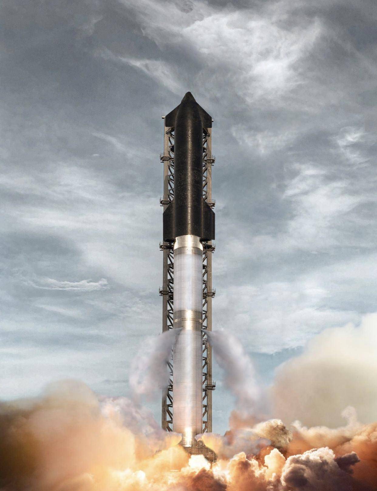 Kaiyun 开云体育马斯克又做连败打算~SpaceX星舰首飞入轨就是重大成功(图13)